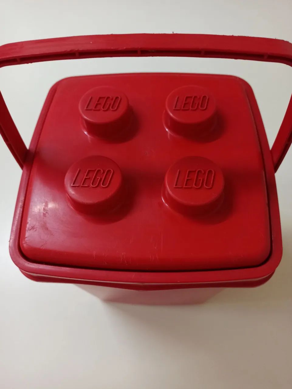 LEGO - Balde Vermelho Vintage vazio 