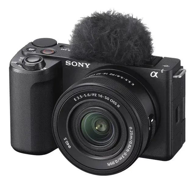 Câmera Digital Sony Zv-1 Ii Zv-1m2 Preta Vloggers Youtubers Nova Lançamento