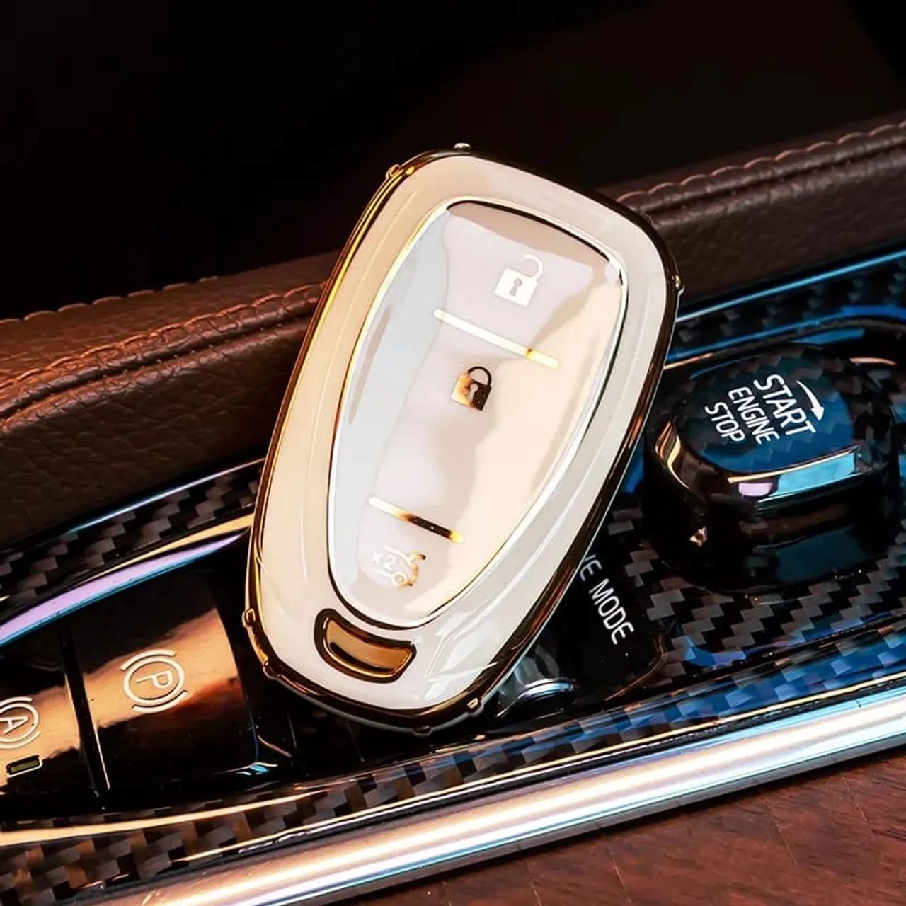 Capa para chave Chevrolet Presencial - Foto 4