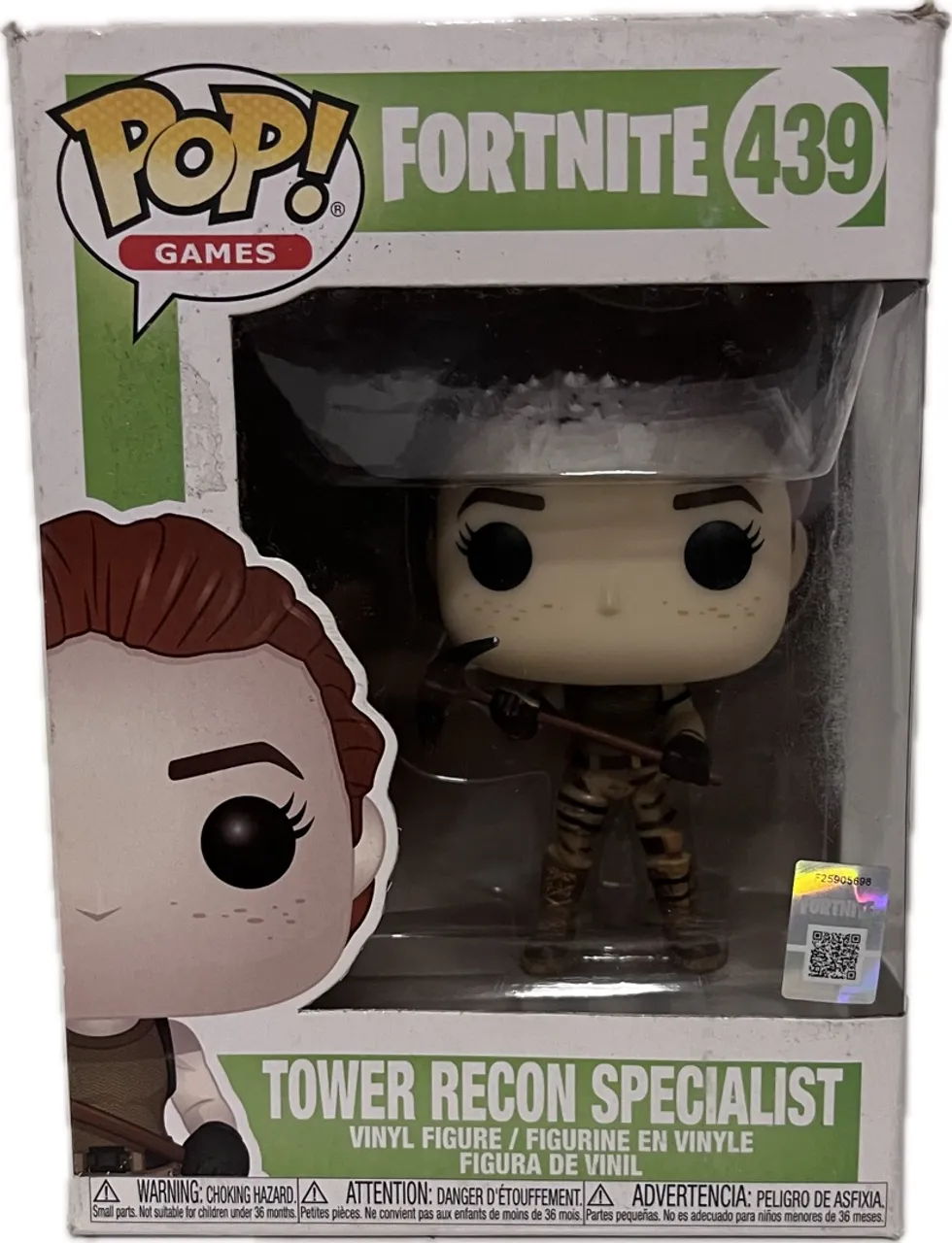 Boneco Funko Pop Fortnite Tower Recon Specialist #439
