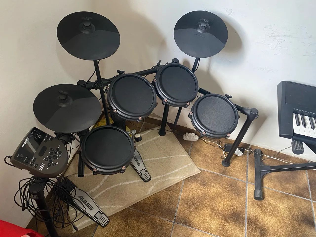Bateria Eletrônica Alesis Nitro Mesh - Foto 4