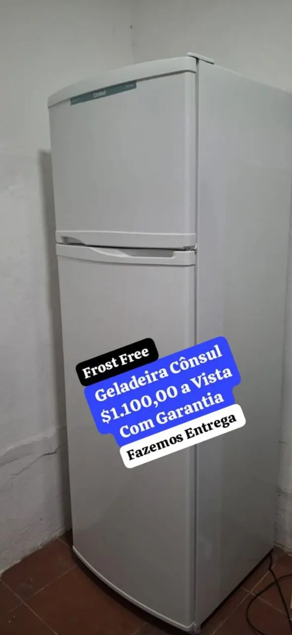Geladeira Consul Frost Free - R$1.100,00 à vista