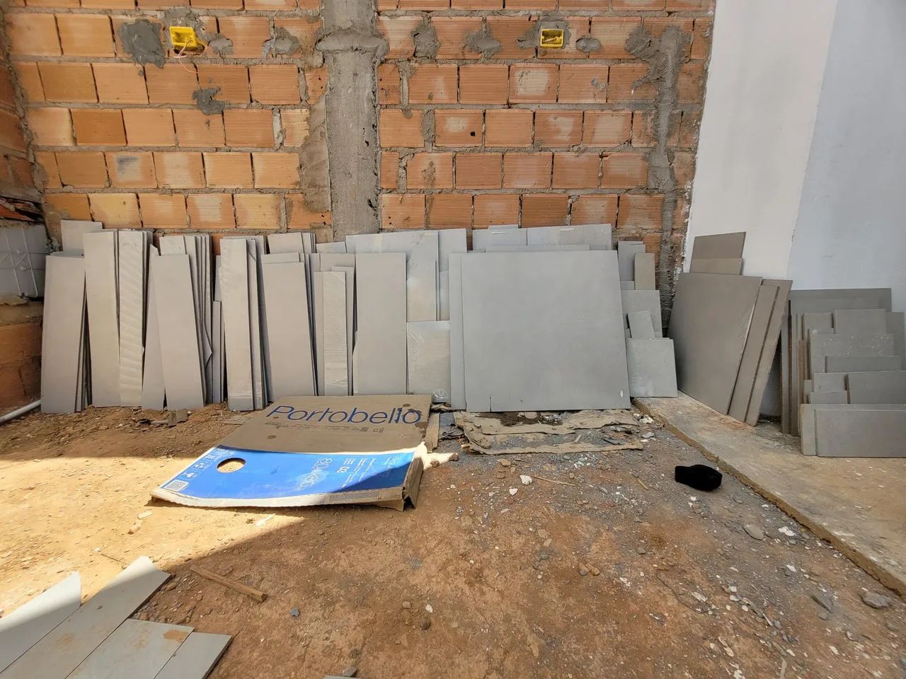 Recortes de porcelanato 