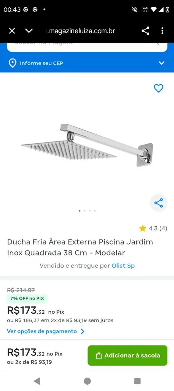 Stainless Steel Shower64628980408067122