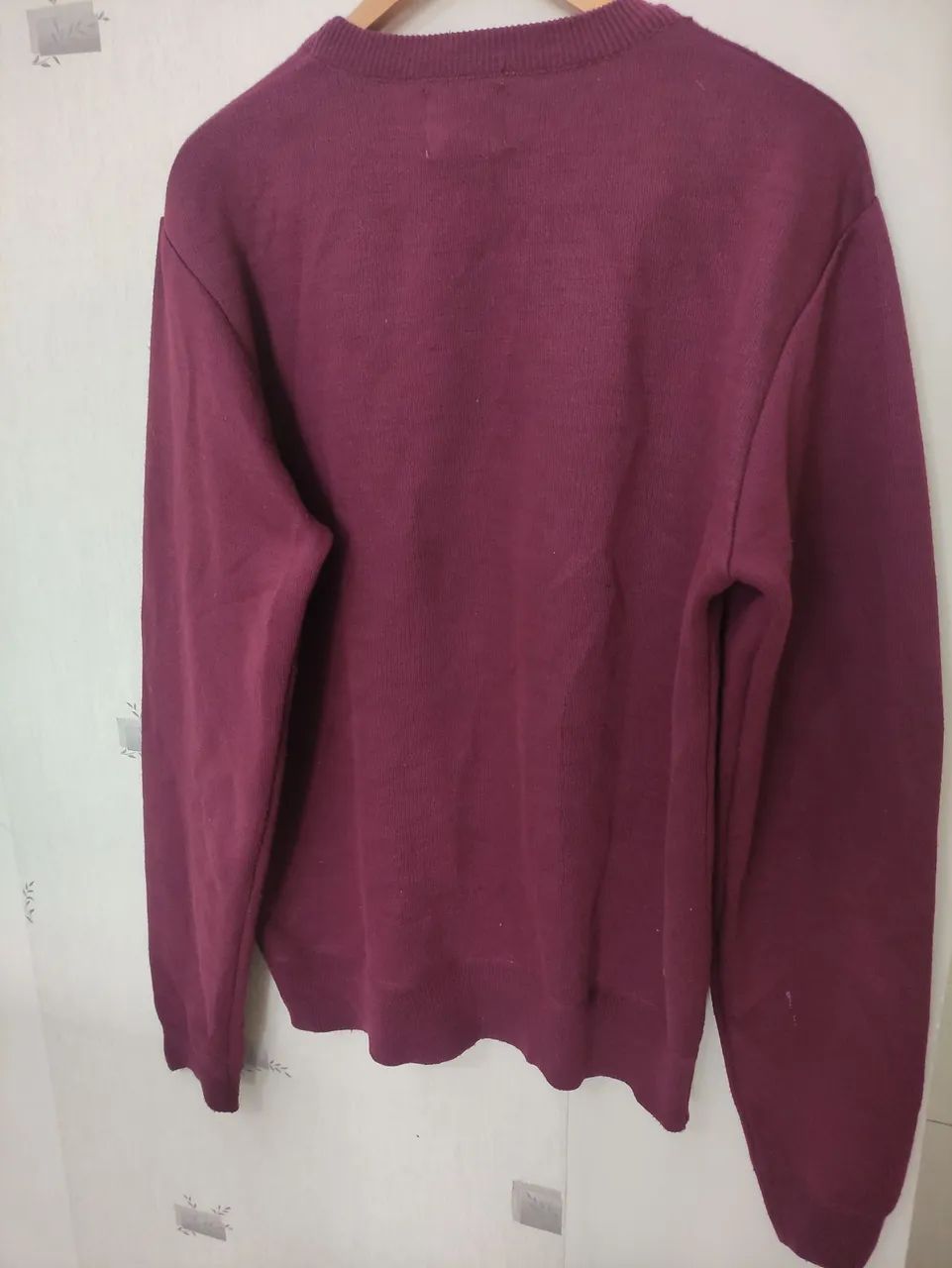 Suéter Masculino bordo - Foto 4