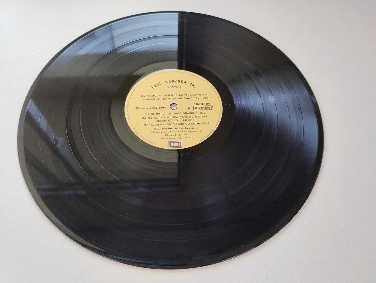 Disco de Vinil Grávido - Gonzaguinha - Foto 6