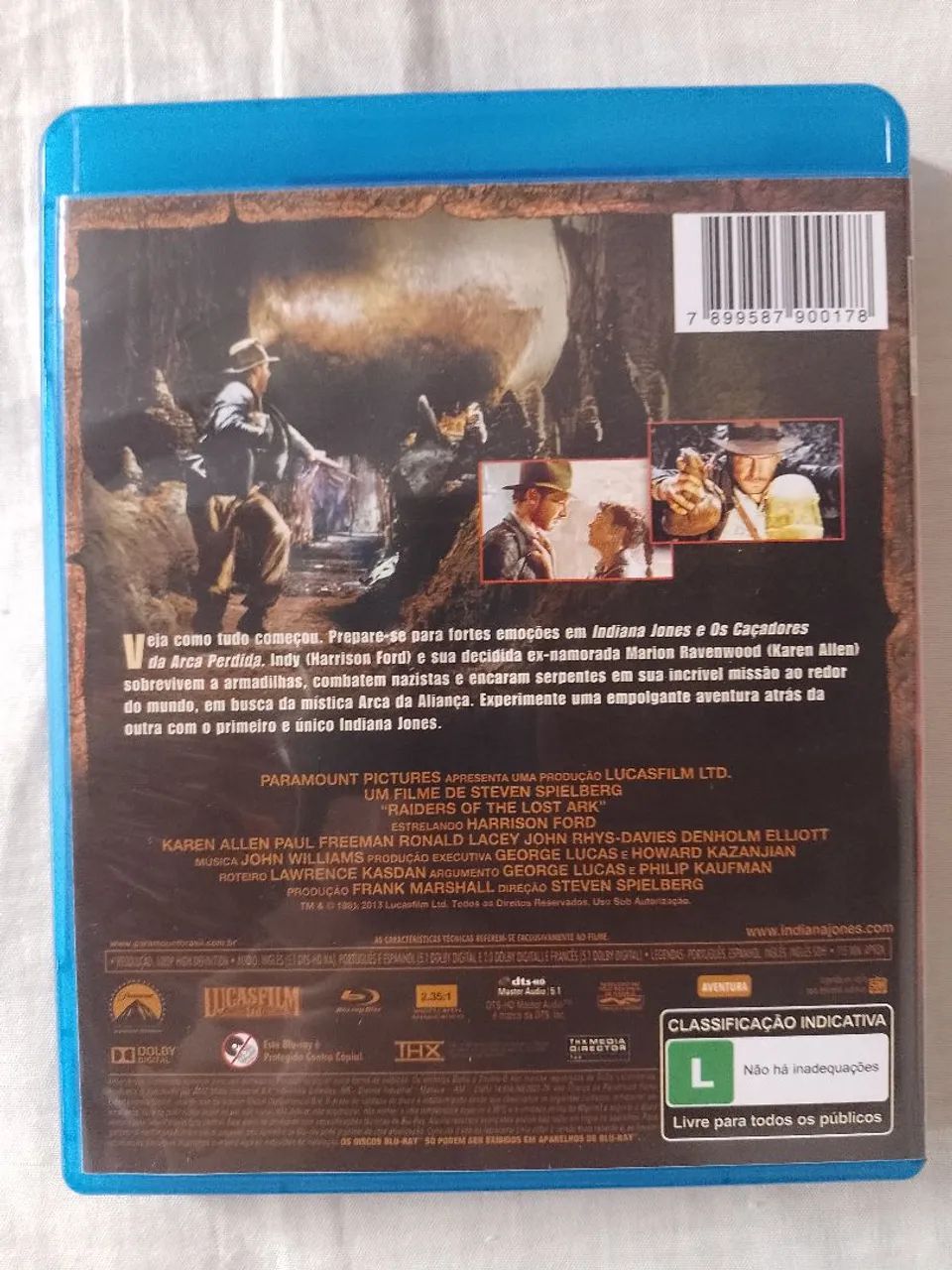 Blu-ray Os Caçadores da Arca Perdida - Dublado e Legendado  - Foto 3