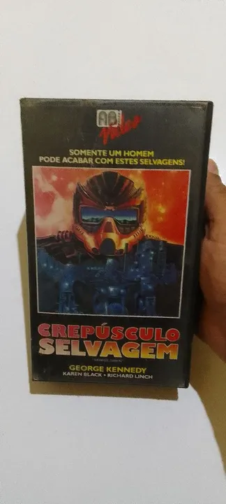 Crepúsculo Selvagem - Vhs Raro