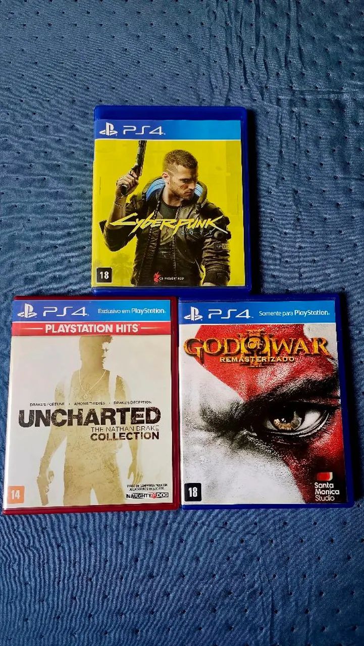 Pack 3 jogos ps4