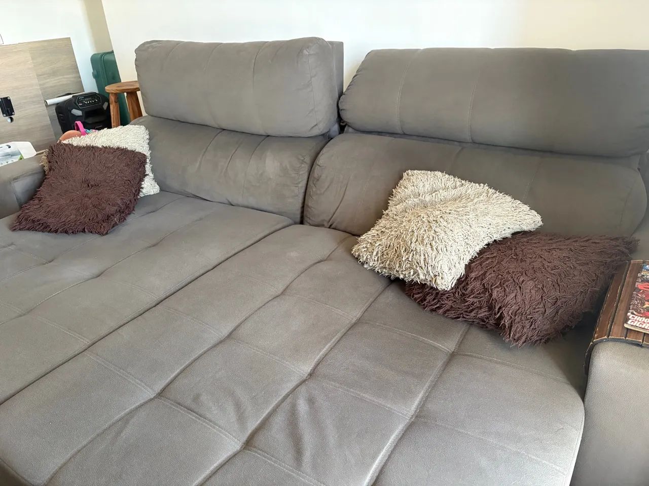 Sofá em dois módulos retrátil  - Foto 3