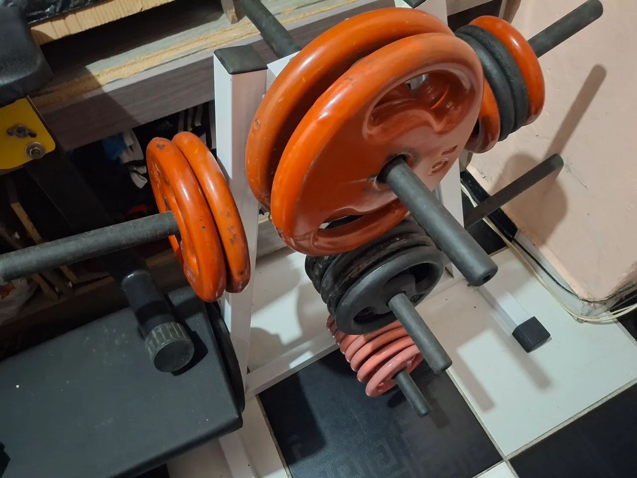 Suporte de anilhas e anilhas  - Foto 2