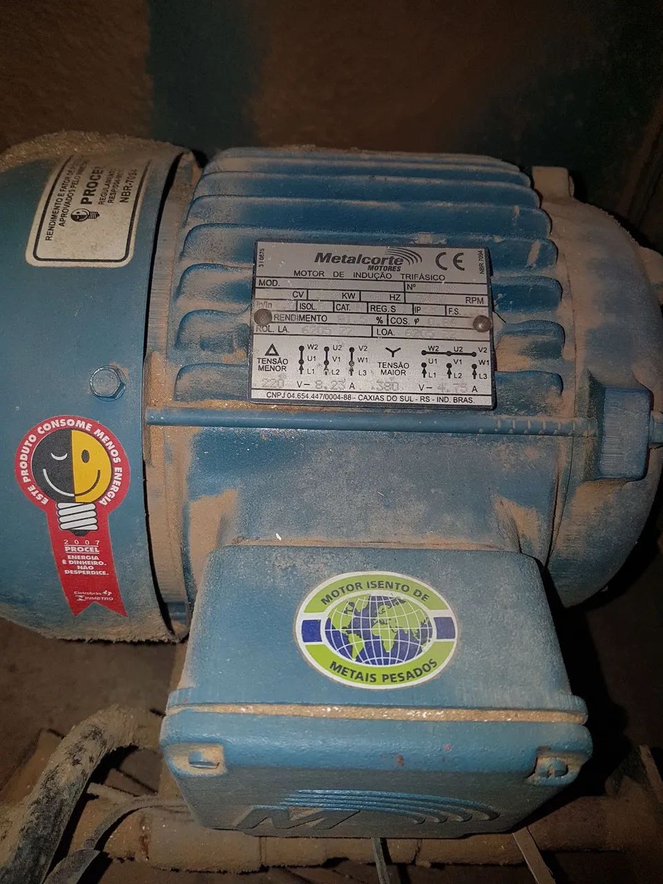 Esquadrejadeira Verry Hobby Corte Reto, 220V,  Motor Trifásico  3CV Metalcorte.  - Foto 5