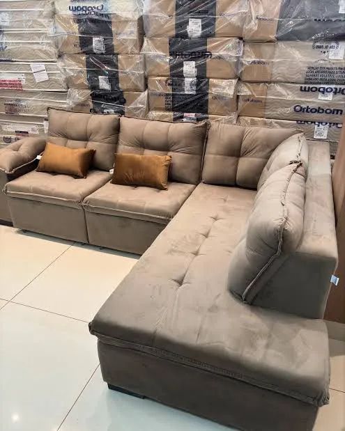 SUPER COMFORTABLE AND ELEGANT L-SHAPED SOFA65704309001347122