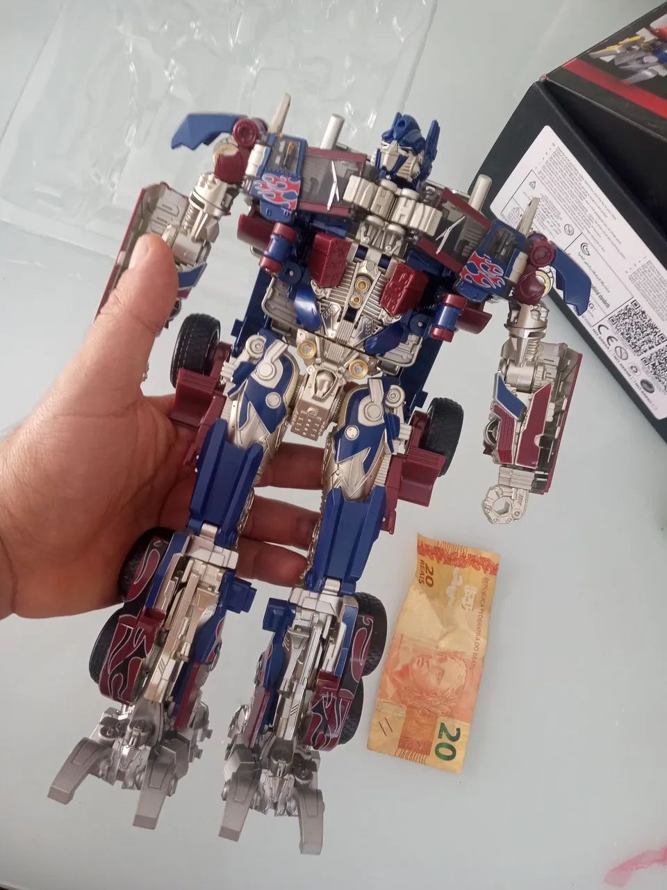  Transformers Optimus Prime 33 cm - Foto 5