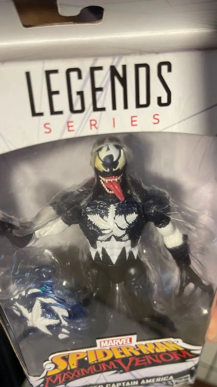 Capitão America Venomizado - Action Figure - (Novo - Lacrado) - Foto 6