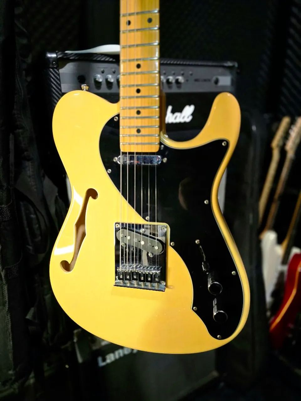Guitarra Tagima Telecaster Thinline T-920 Butterscotch /ñ Gibson epiphone prs fender esp  - Foto 2
