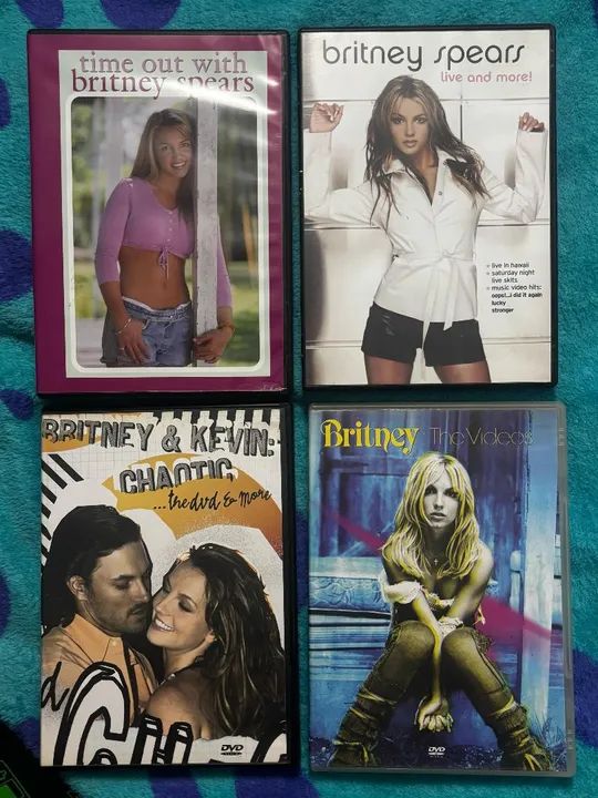 Coleção de DVDs da Britney Spears