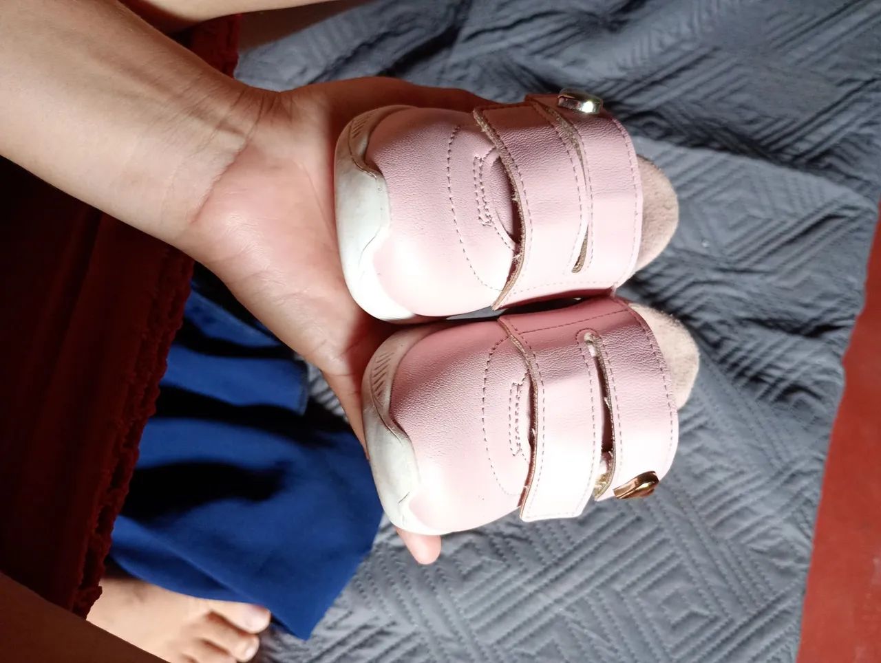 Tênis Rosa Bebê - Novo!