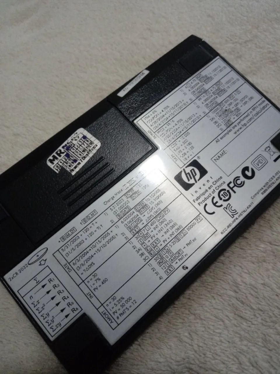 Calculadora financeira HP 12C Platinum original - Foto 3