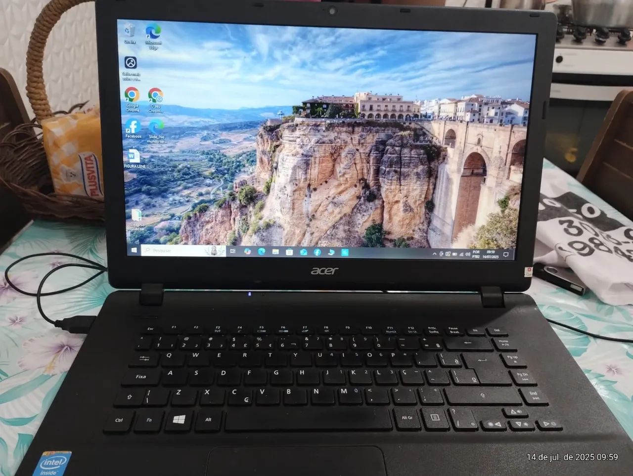 Notebook acer 64264606675203120