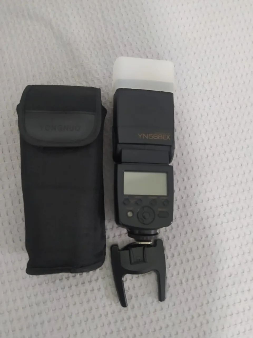 Flash Yongnuo Speedlite YN568ex funcionando perfeitamente. - Foto 4