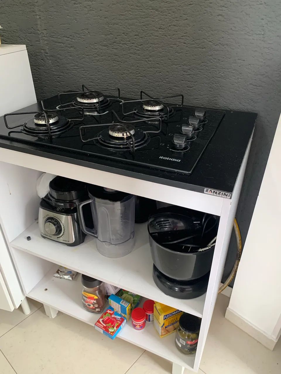 Vendo fogão cooktop com suporte - Foto 2