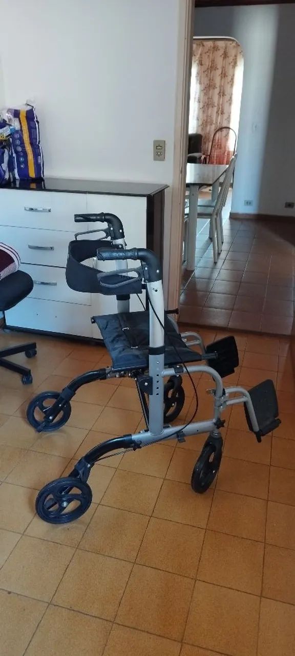 Andador com assento dobrável - Foto 3