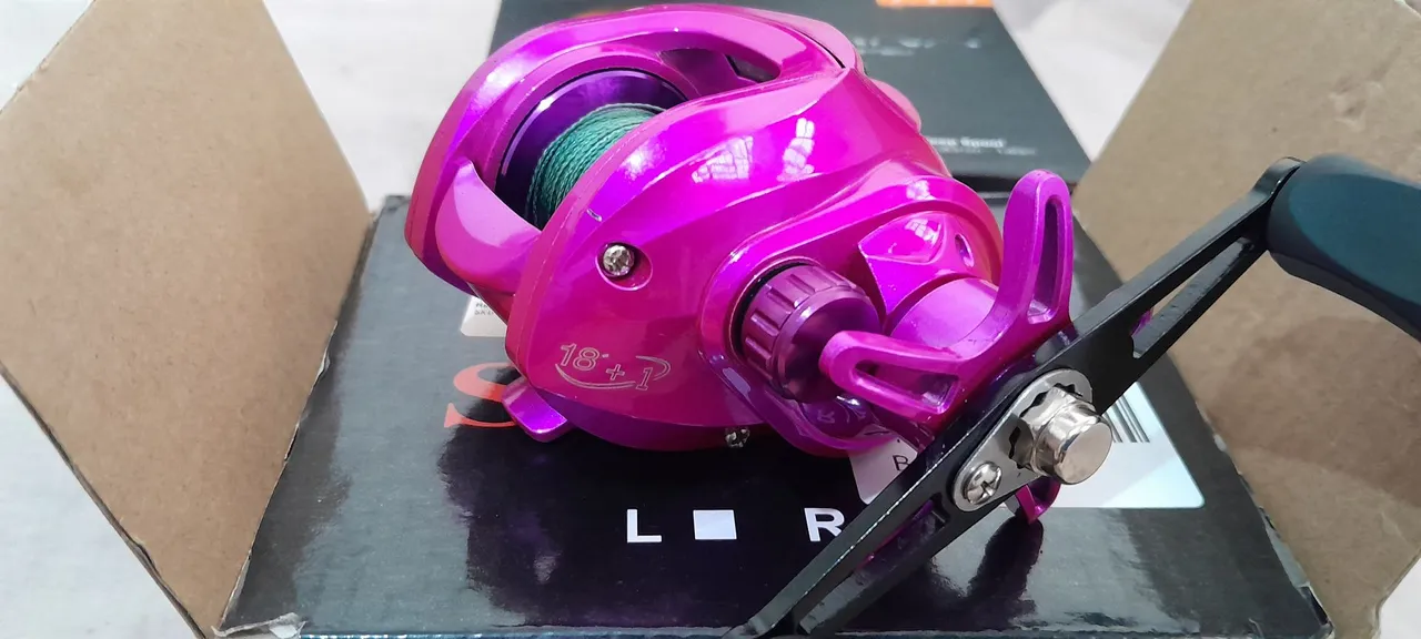 Carretilha de Pesca 18+1 Rolamentos - Nova