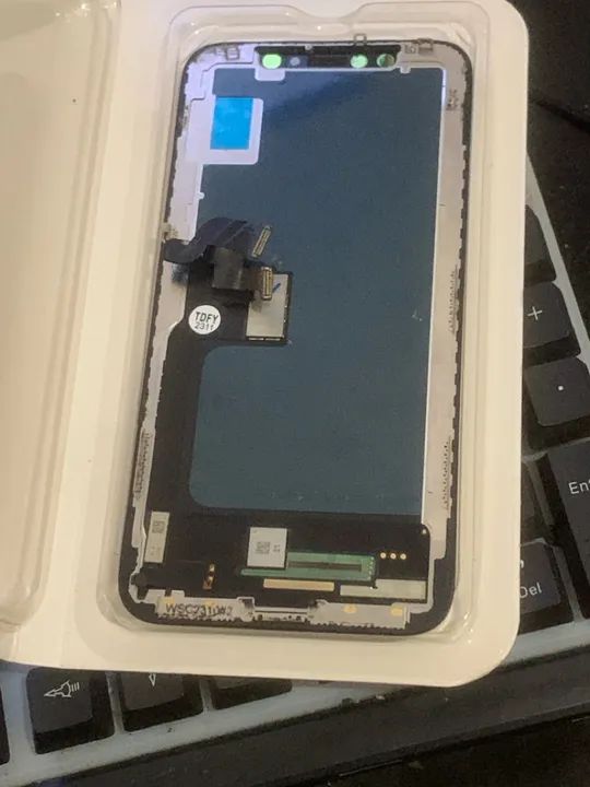 Display e Tela de Iphone X original, rachadura leve - Foto 2