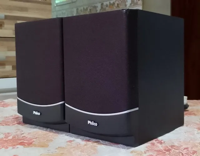 Par de caixas do micro system PHILCO PH672