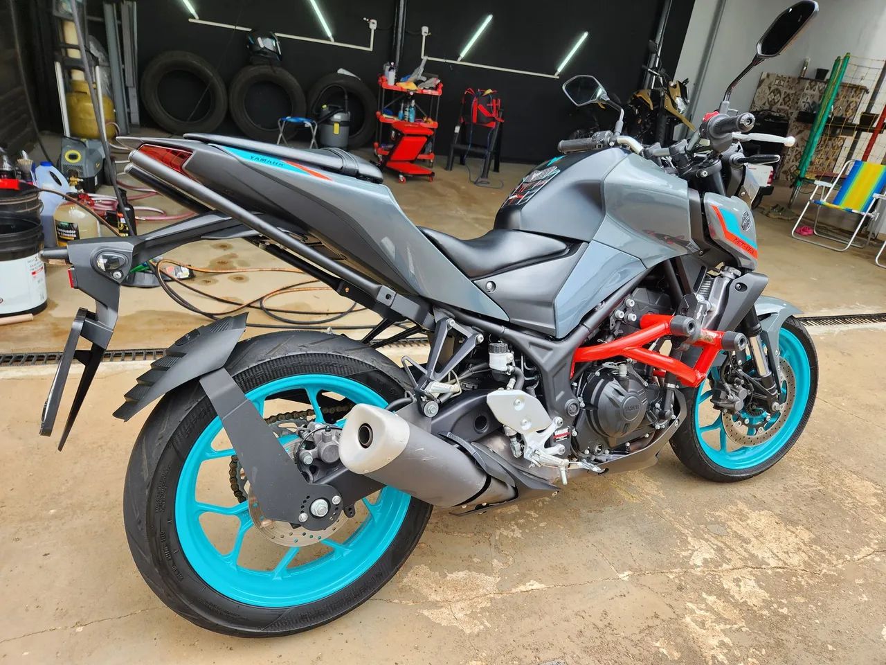 Yamaha MT-03 23/24 só 9mil km - Foto 15