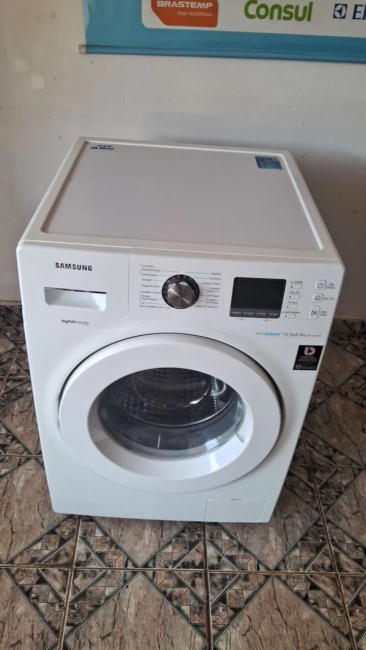Vendo lava e seca samsung 10kg 110v semi nova 