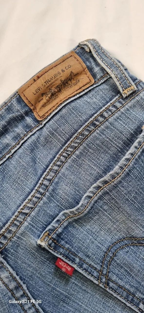 Calça jeans skinny 34 le vis - Foto 5