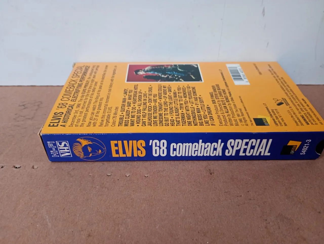 VHS Elvis Presley especial 68 - Foto 3