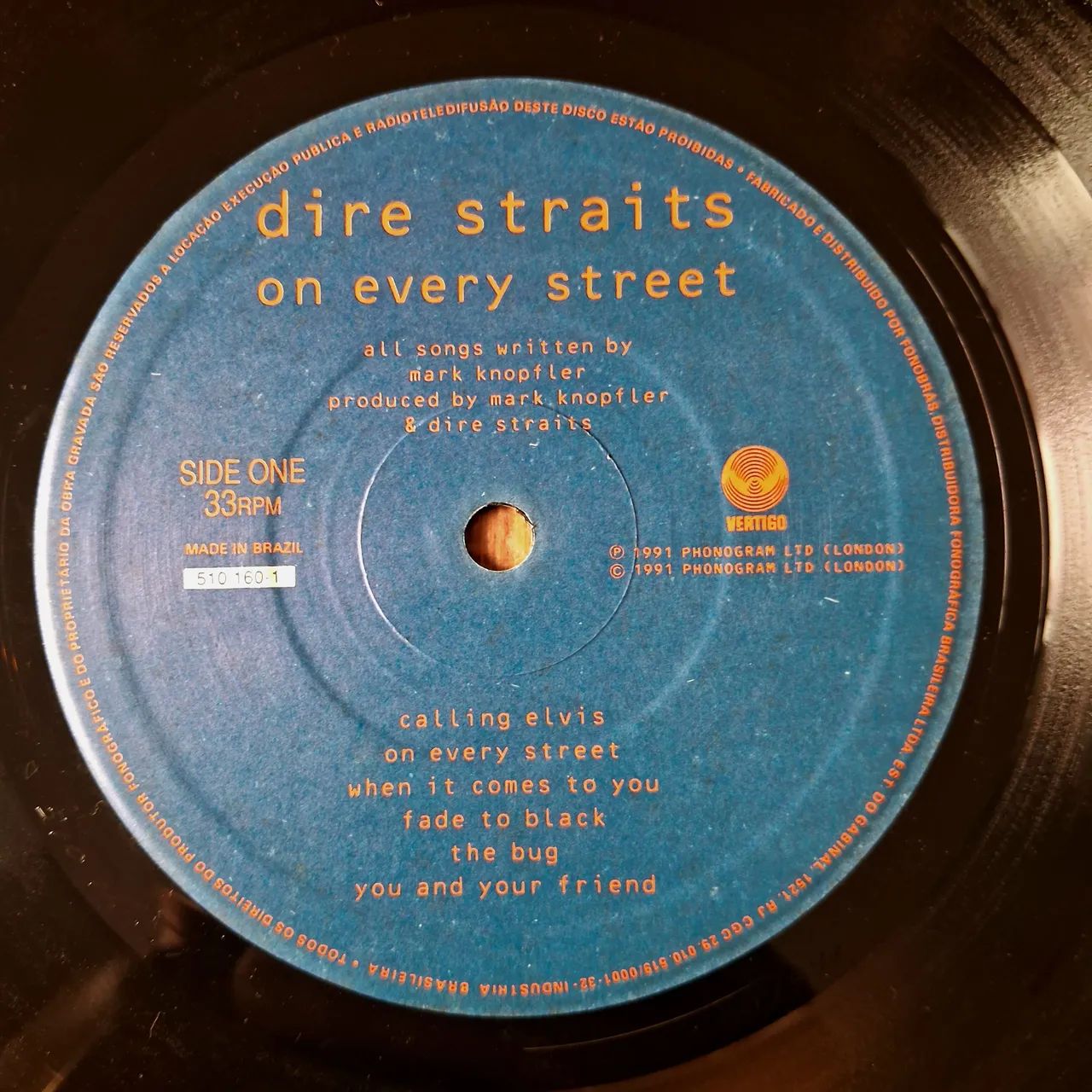 LP Vinil - Dire Straits - On Every Street (1991) - Super Conservado - Oportunidade Única!  - Foto 4