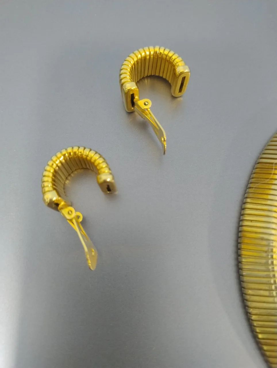 Conjunto antigo dourado  - Foto 5