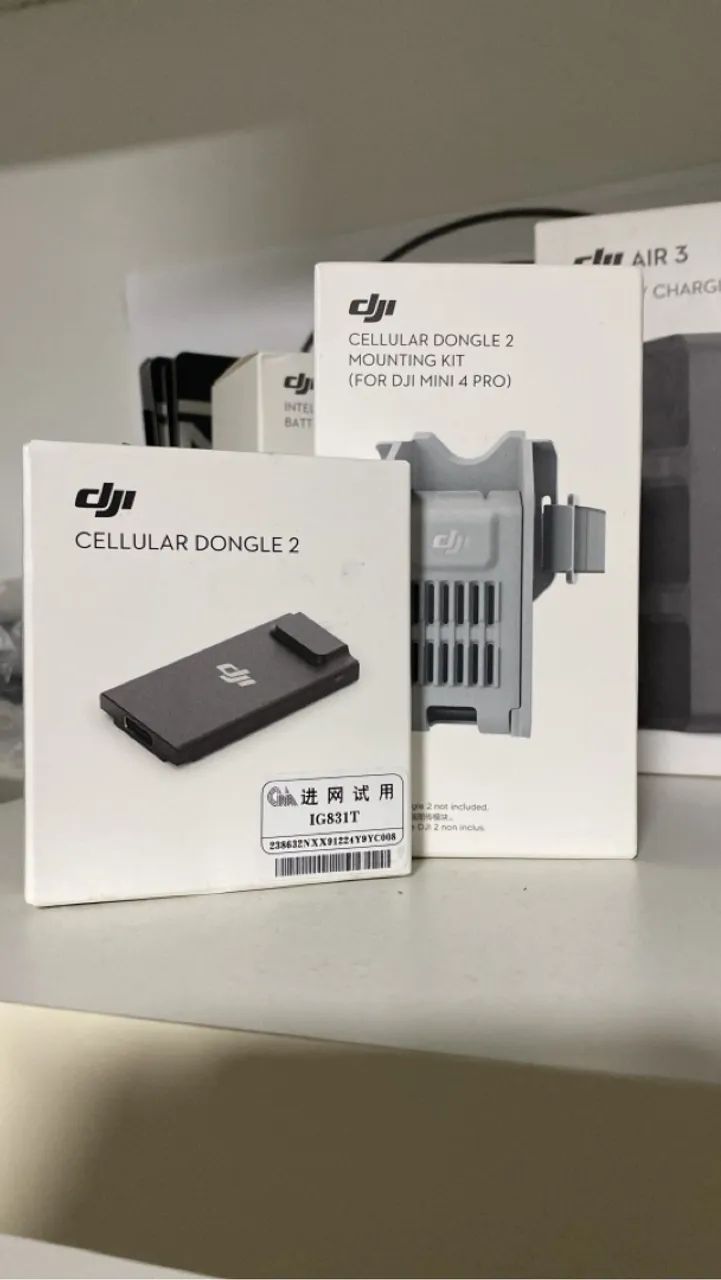 DJI Cellular Dongle 2 modulo 4G e Kit de Montagem para Mini 4 Pro