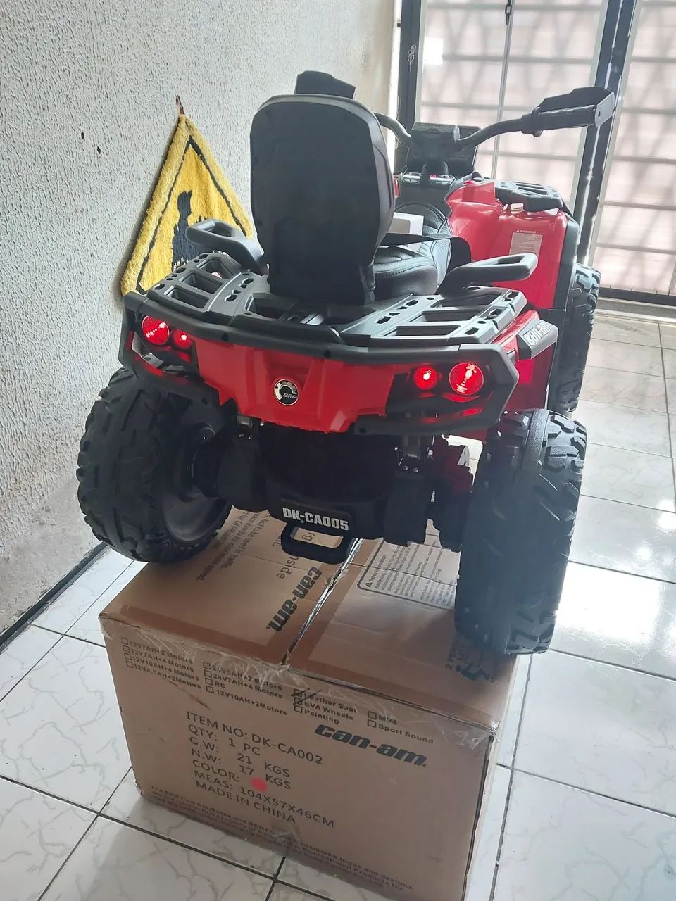 QUADRICICLO CAN-AM 24V 4X2  - Foto 2