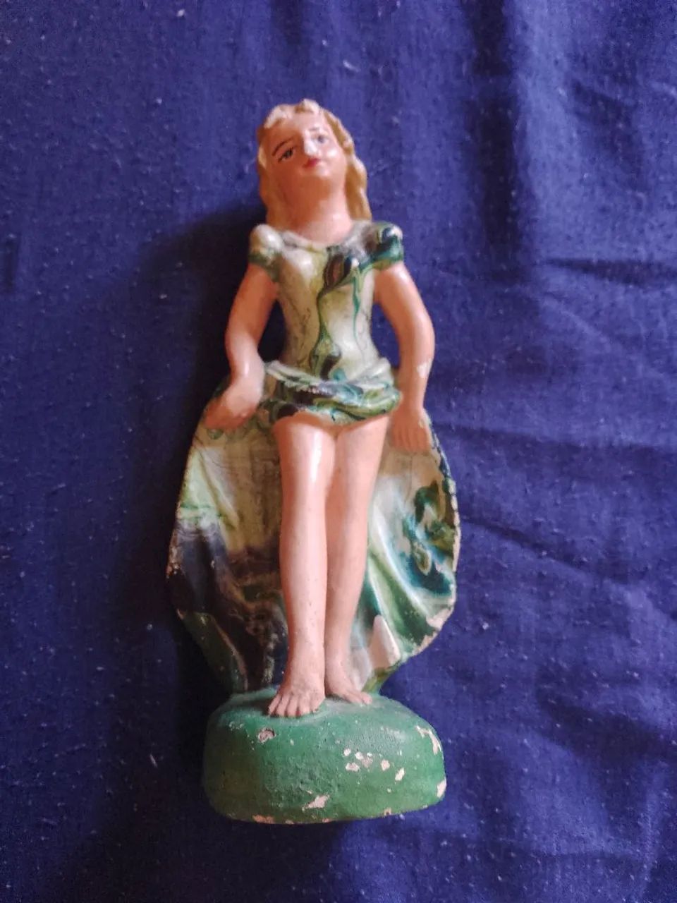 Estatueta de cerâmica dos anos 70