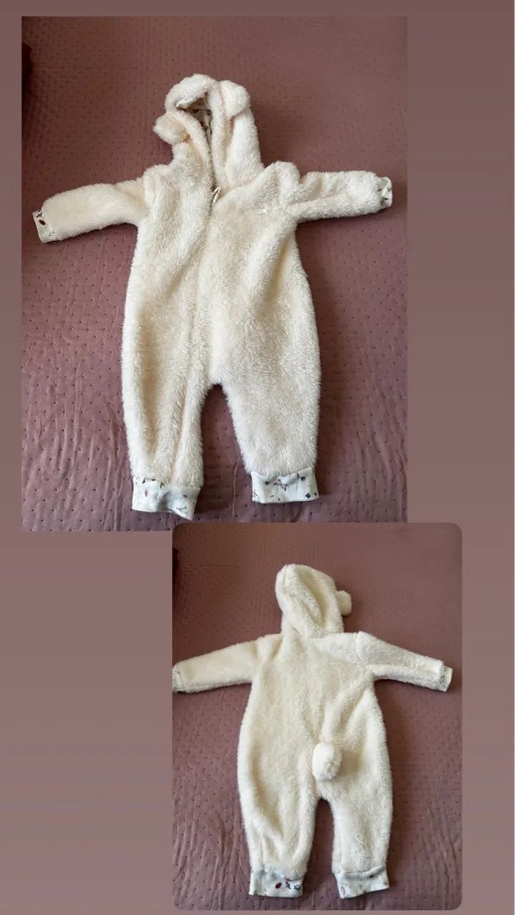 Macacão Infantil Ursinho