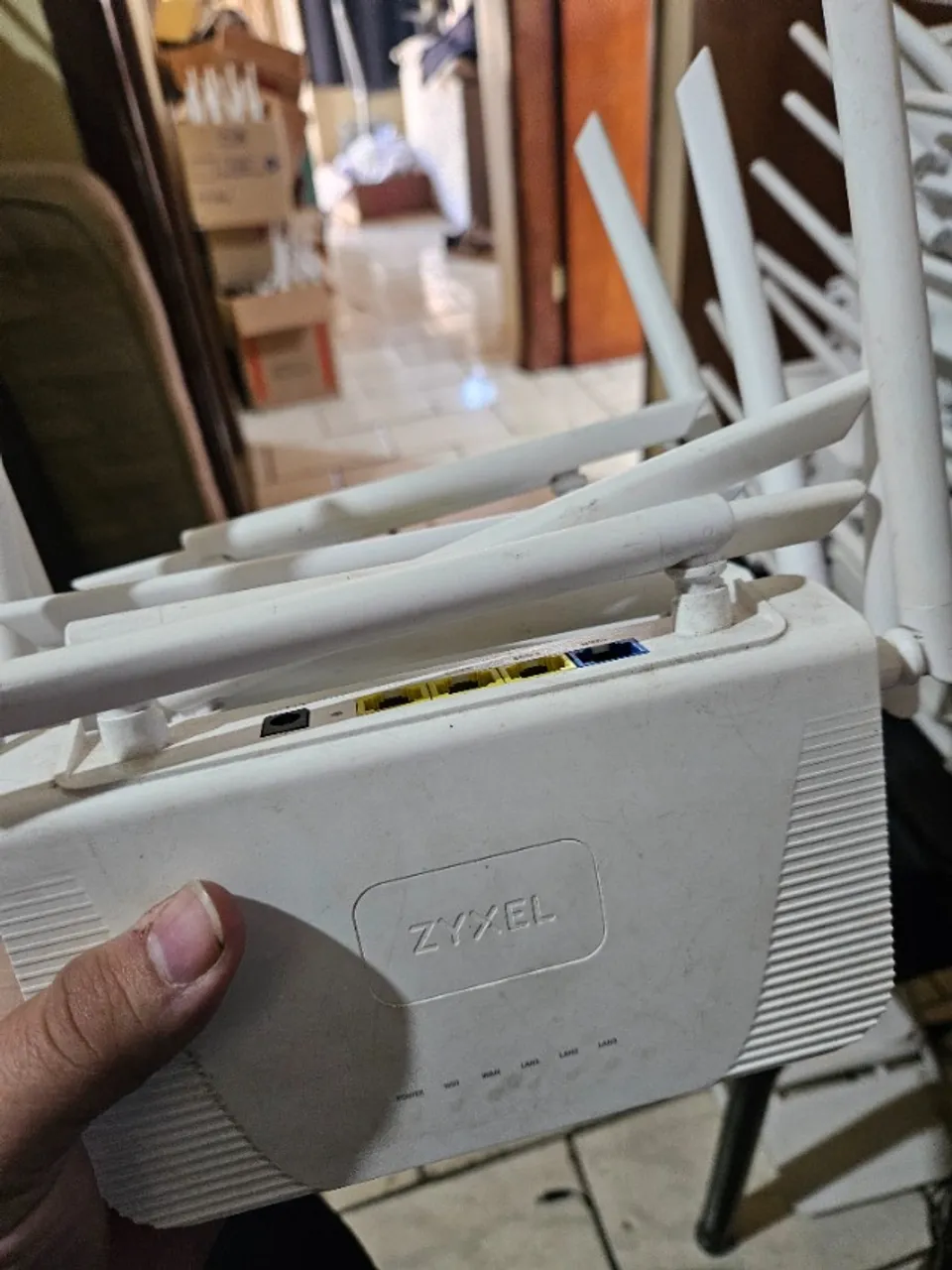 Roteador Zyxel Mesh EMG3524-T10A Ac1200 Wireless (7 unidades)