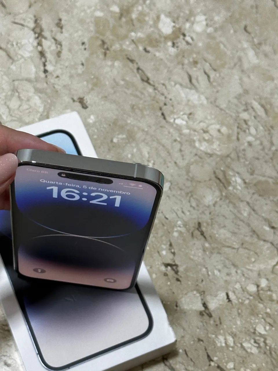 iphone 14 promax 128GB シルバー iPhone 14 Pro Max 128GB SILVER (seminovo) – LS