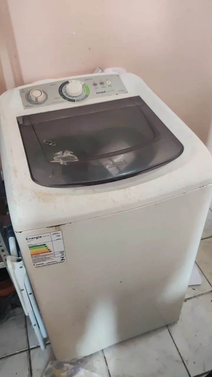 Máquina de lavar roupa Consul 8kg quebrada para reposição  - Foto 5