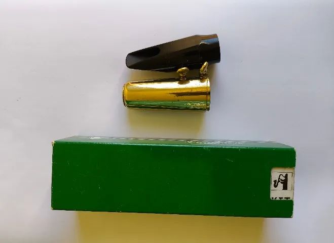 Boquilha de Sax Soprano Vandoren S35 V5 Jazz kit original - Foto 4