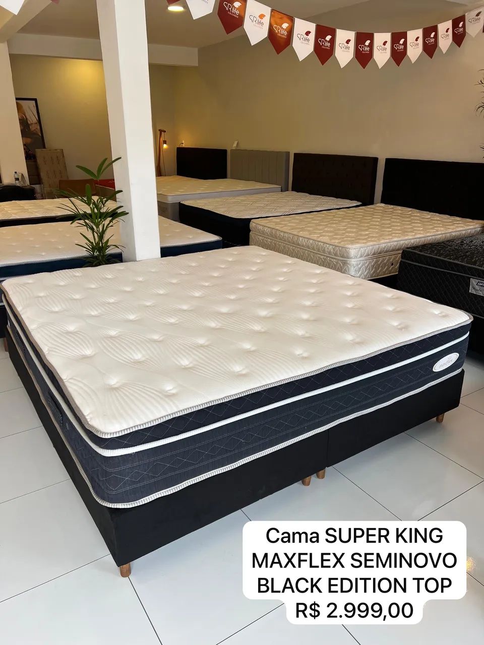 Colchão SUPER KING MAXFLEX LÁTEX - Entrego! - Foto 4