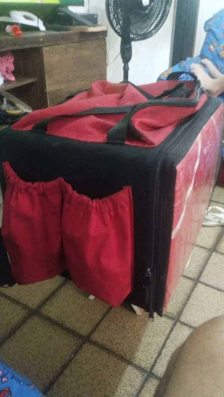Bolsa térmica para entrega de moto