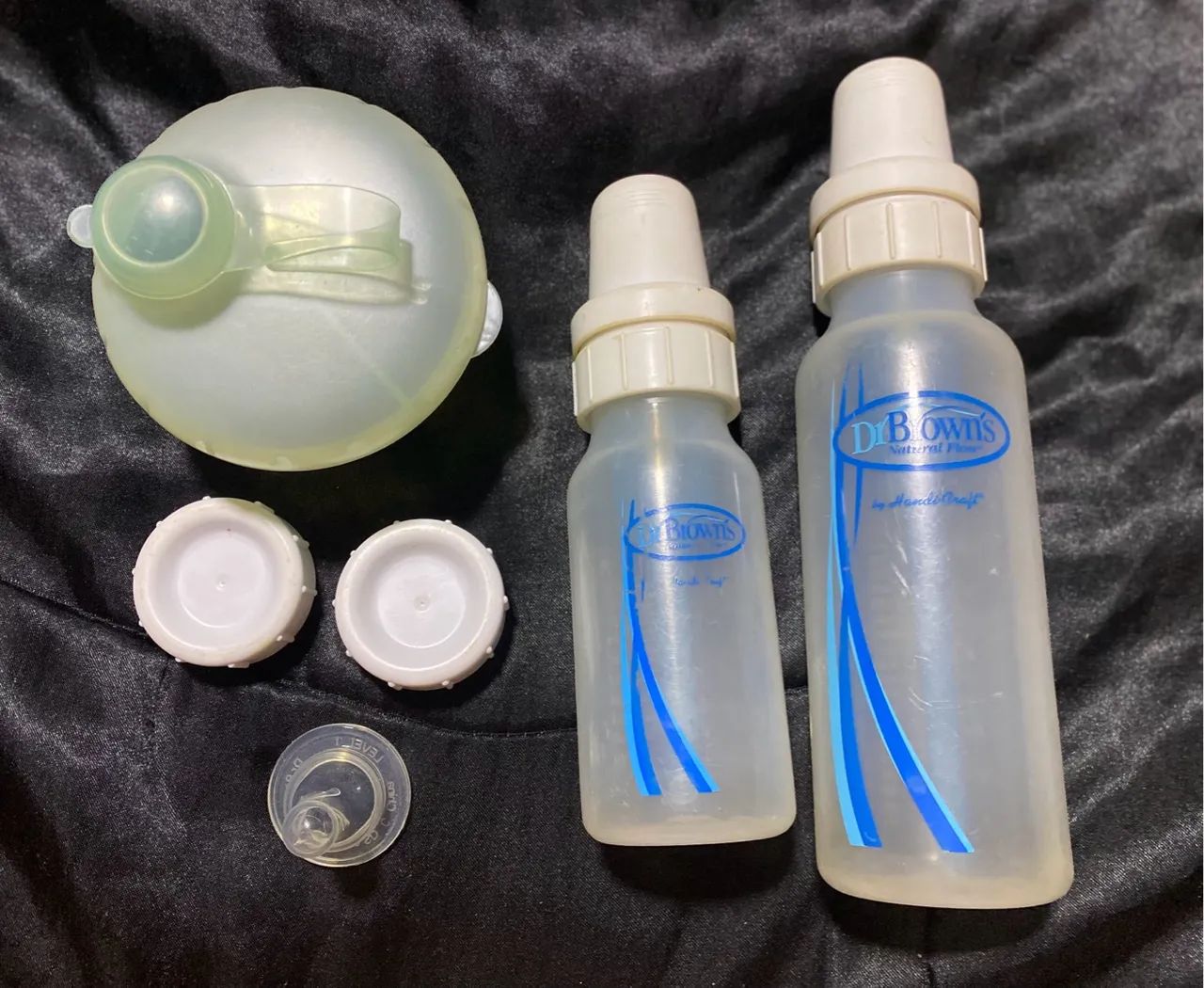 kit 2 mamadeira dr. browns e 1 dosador de leite - Foto 2