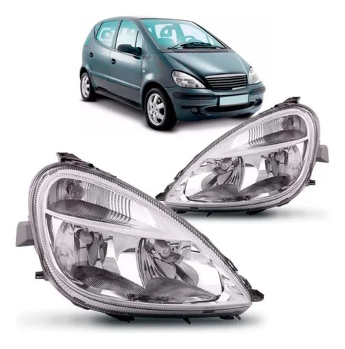 Farol Mercedes Benz Classe A 2001 2002 2003 2004 Liso Tyc