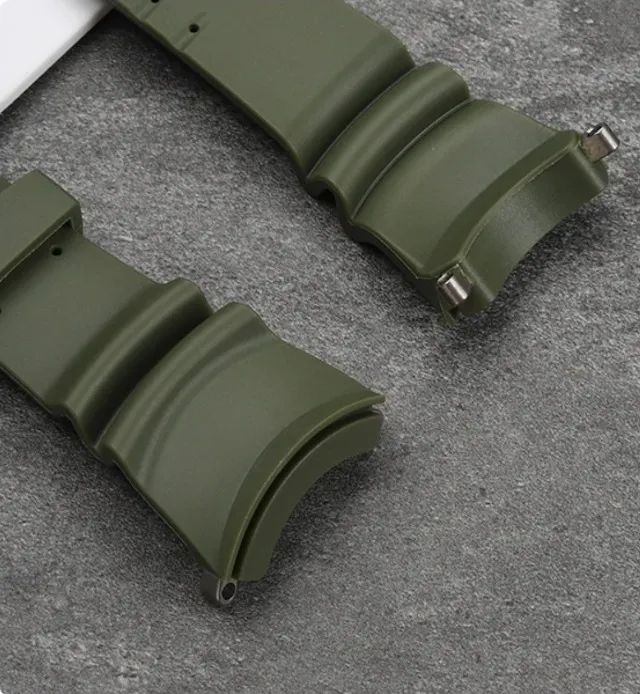 ヒナ Pulseira verde nova Citizen Ecozilla Bj8057-17 Bj8040 importada
