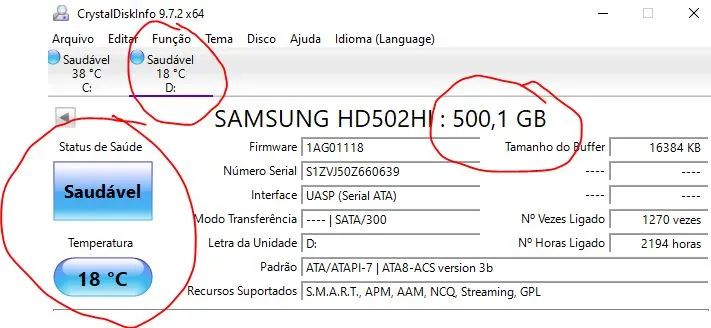 HD externo de pc 500 gb com case - Foto 4